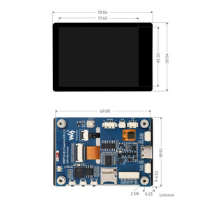 ESP32-S3 Development Board 2.8-inch Capacitive Touch Screen SPI Interface WIFI