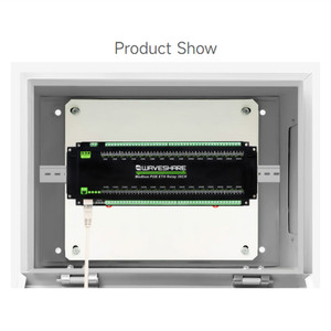 30-Channel Ethernet Relay Module Modbus TCP Protocol Poe Ethernet Communication