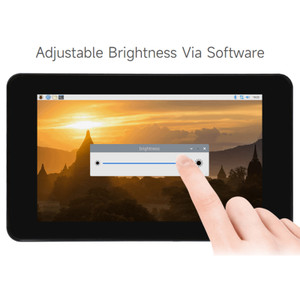 Raspberry Pi 7-inch IPS Capacitive 5-Point Touch Screen Pi5/4B DSI Display