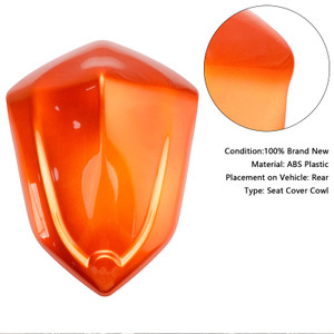 2007-2009 Kawasaki Z1000 Tail Rear Seat Fairing Cover Cowl Orange Generic