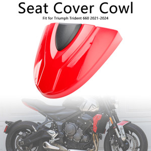 2021-2024 Trident 660 Tail Rear Seat Cover Fairing Cowl Red Generic