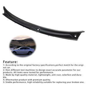1999-2006 BMW 3-Series E46 Coupe/Convertible Windshield Wiper Cover Vent Cowl Grille Panel 51718232894 Generic