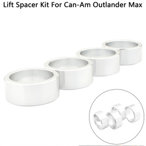2007-2017 Can-Am Outlander Max 1000/1000R/400/500/570/650/800/850 Lift Spacer Kit Silver Generic