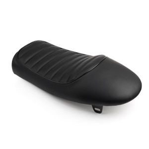 Hump Custom Cafe Racer Seat Vintage Saddle Honda CB350 CB450 CB750, Black