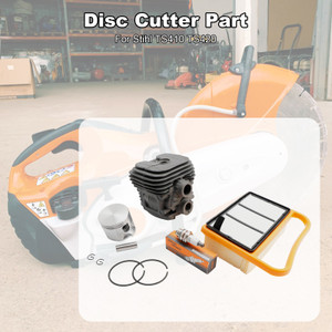 Stihl TS410 TS420 1 Cylinder Piston Service Kit with Air Filter Generic