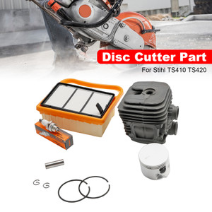 Stihl TS410 TS420 1 Cylinder Piston Service Kit with Air Filter Generic