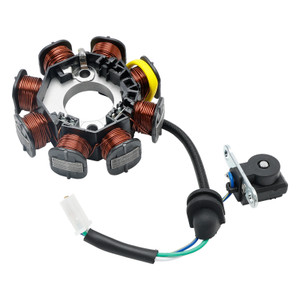 2003-2005 Honda Wave 125 PGMFi Electric start 8 Poles Magneto Generator Stator 3-Wire 31120-KPH-901 Generic