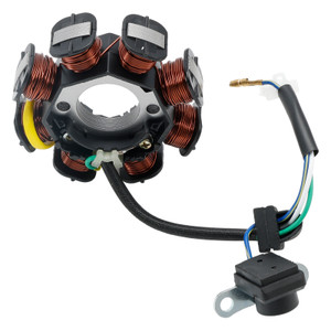 2003-2005 Honda Wave 125 PGMFi Electric start 8 Poles Magneto Generator Stator 3-Wire 31120-KPH-901 Generic