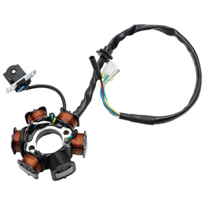 Adly (Her Chee) ATV GK Noble CAT 125 Thunder Bike 6 Poles Magneto Generator Stator 4-Wire 31120-120-000 Generic