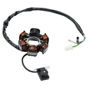 Adly (Her Chee) ATV GK Noble CAT 125 Thunder Bike 6 Poles Magneto Generator Stator 4-Wire 31120-120-000 Generic