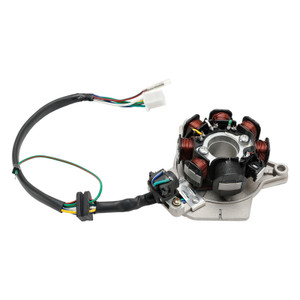 1991-2000 Honda XLR125 Kick CG125 7 1/2 Poles Ignition stator with Base Assembly 6-Wire 31120-KFC-901 Generic