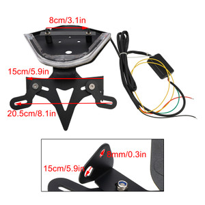 2021-2024 BMW S1000RR Aluminum Alloy License Plate Holder Frame Bracket Black Generic