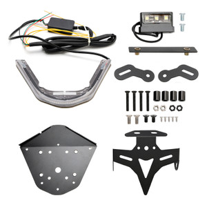 2021-2024 BMW S1000RR Aluminum Alloy License Plate Holder Frame Bracket Black Generic