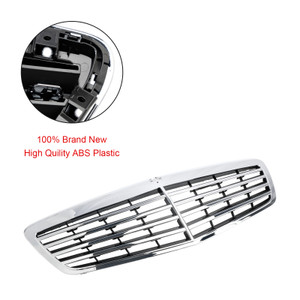 2010-2013 Mercedes-Benz S-Class S400 S450 S550 S600 S65 S63 W221 Front Grille Chrome Generic