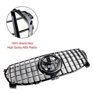 2020-2022 Mercedes-Benz GLE-Class W167 Standard Version With AMG Logo Front Bumper Grille Chrome Black Generic