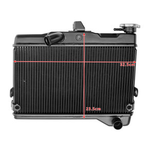 2019-2024 Yamaha Tenere 700 / XTZ700 Radiator Cooling Engine Cooler Black Generic
