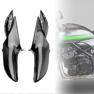 2018-2024 Kawasaki Z900RS Side Frame Panel Protector Fairings Cover Black Generic