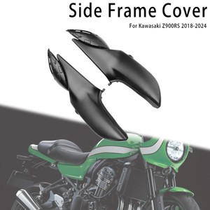 2018-2024 Kawasaki Z900RS Side Frame Panel Protector Fairings Cover Matte Black Generic