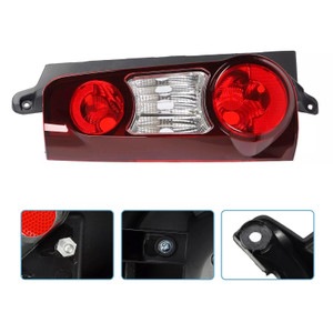 2012-2019 Peugeot Partner Left Side Tail Light Lens Housing 9677205580 Generic