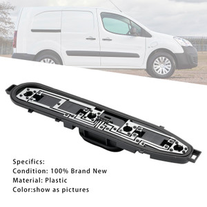 2012-2018 Peugeot Partner Mk2 Van（Rear Vertica Door Models) Car Taillight Circuit Board 9677205180 Generic