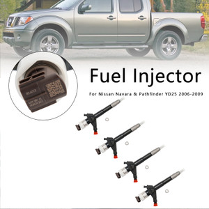 Nissan Navara D40 YD25 Euro4 Pathfinder R51 YD25 Euro4 Navara 2.5 dCi 4PCS Fuel Injector 095000-6250 Generic