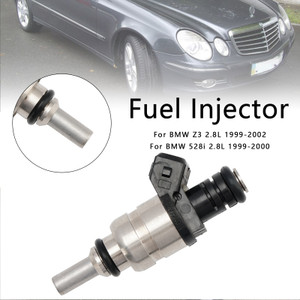 1998-2006 BMW 325xi 325i 320i 325Ci 525i 323Ci 323i Z4 1PCS Fuel Injector 13537546244 Black Generic