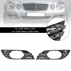 2007-2009 Mercedes Benz E-Class W211 E320 E550 2PCS Fog Light Trim Set Generic