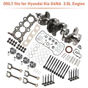 2011-2022 Hyundai Creta Elantra i40 Mistra Sonata Tucson G4NA 2.0L Engine Rebuild Kit Crankshaft Con Rods Gasket Kit Generic