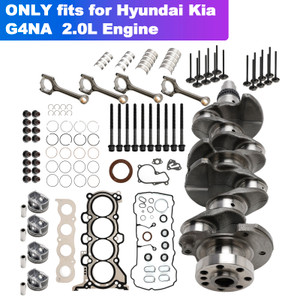 2011-2022 Hyundai Creta Elantra i40 Mistra Sonata Tucson G4NA 2.0L Engine Rebuild Kit Crankshaft Con Rods Gasket Kit Generic