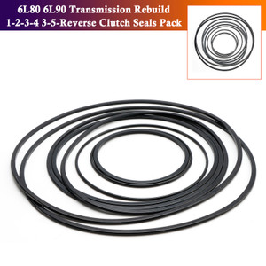 2006-on 6L80 - 6L90 Transmission Rebuild 1-2-3-4 3-5-Reverse Clutch Seals Pack O-Rings Generic