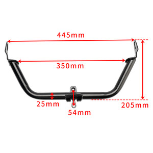 2015-2024 Touring Road Glide FLTR Fairing Support Bracket Glossy Black Generic
