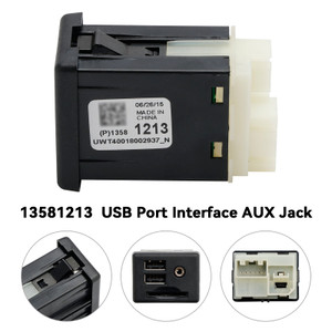 13581213 Dual USB Port SD Card Interface AUX Jack for GMC Cadillac XTS CTS ATS