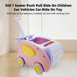 Kid 1 Seater Push Pull Ride On Children Car Vehicles Car Ride On Toy Purple
