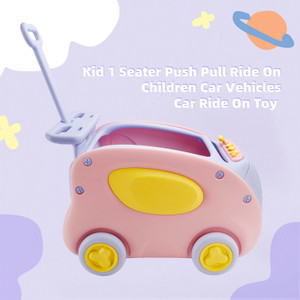Kid 1 Seater Push Pull Ride On Children Car Vehicles Car Ride On Toy Purple