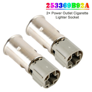 2005-2016 Nissan 2¡ÁPower Outlet Cigarette Lighter Socket 253369B92A Generic