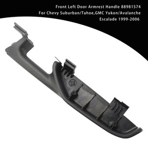 1999-2006 Chevy Suburban Tahoe Avalanche Front Left Door Armrest Handle 88981574 Generic