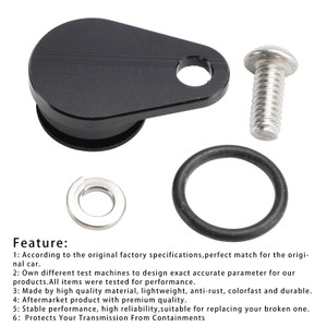 Electronic Speedometer Conversions 20298 Speedometer Port Plug with bolt Generic