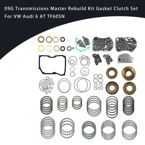 VW Audi 6 AT 09G Transmissions Master Rebuild Kit Gasket Clutch Set TF60SN Generic