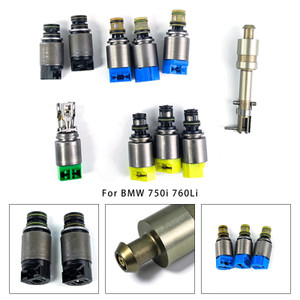 2002-2008 BMW 750i 760Li 9PCS Transmission Solenoid 6HP26 6HP28 6HP32 Generic