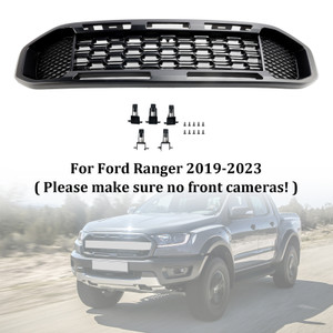2019-2023 Ford Ranger T8 Front Bumper Grill Grille£¨Change from 20version model) Black Generic