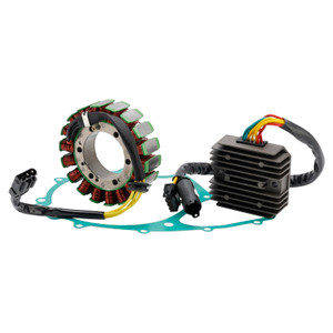 1999-2007 BMW F 650 CS/ F 650 GS Magneto Coil Stator+Voltage Regulator+Gasket Assy Generic