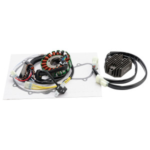 2005-2007 Polaris Predator 500 Magneto Coil Stator+Voltage Regulator+Gasket Assy 3089612 Generic