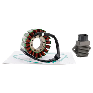 1999-2000 Honda CBR600F4 PC35 Magneto Coil Stator+Voltage Regulator+Gasket Assy 31120-MBW-611 Generic