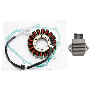 1999-2000 Honda CBR600F4 PC35 Magneto Coil Stator+Voltage Regulator+Gasket Assy 31120-MBW-611 Generic