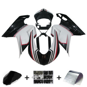 2007-2011 Ducati 1098 1198 848 Fairing Kit Bodywork Plastic ABS Amotopart Fairing #110