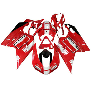2007-2011 Ducati 1098 1198 848 Fairing Kit Bodywork Plastic ABS Amotopart Fairing #142