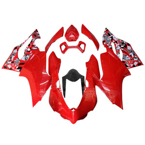 2012-2015 Ducati 1199 899 Injection Fairing Kit Bodywork Plastic ABS Amotopart Fairing #148