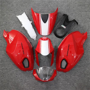 All years Ducati Monster 696 796 1100 S EVO Injection Fairing Kit Bodywork Plastic ABS Amotopart Fairing #130