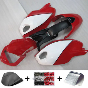 All years Ducati Monster 696 796 1100 S EVO Injection Fairing Kit Bodywork Plastic ABS Amotopart Fairing #131