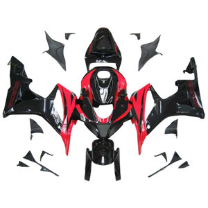 2007-2008 Honda CBR600RR F5 Injection Fairing Kit Bodywork Plastic ABS Amotopart Fairing #105